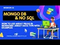 How to Use Array Fields in MongoDB Array Data Type with Examples