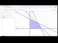 Metodo grafico de Programacion Lineal con Geogebra