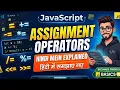JavaScript Assignment Operator Explained in Hindi JavaScript Basics
