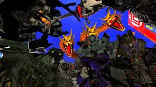 (Godzilla and Transformers Short) Based Megatron