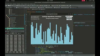 Sorting Algorithms Visualizer in Java - Final Version