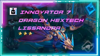 LISANDRA 3 ESTRELLAS ⭐⭐⭐ + INNOVATOR 7 DRAGON HEXTECH | Composición TFT | Teamfight Tactics Español