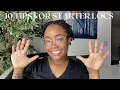 10 TIPS FOR STARTER LOCS SHORT STARTER LOCS CREOLEJAZZ
