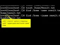 Use of find command in Part-2