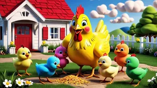 Five Little Chicks Song Let S Sing Learn Together Fun Nursery Rhymes For Kids 