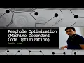 Compiler Design 5 14 - Peephole Optimization Machine Dependent Code Optimization