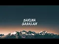 Download Lagu ZAHEEN - SARINA SABALAN (COVER)