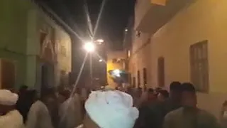 الشيخ محمد البرسى مداح العتره جزء من حفلة الجزيرة نجع حامد رمضان 