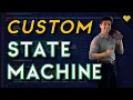 How to Program in Unity Using my BETTER State Machine for Procedural Animation
