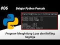 Program Menghitung Luas dan Keliling Segitiga - Python Dasar