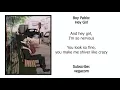 Boy Pablo- Hey Girl [Lyrics]