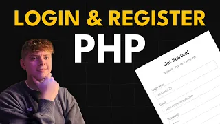 Modern PHP Login Registration System with MySQL Database 2026