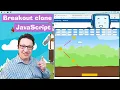 Breakout clone in JavaScript Build games with codeguppy com and p5 js API