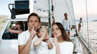 SURPRISE HOMECOMING and Swapping Homes 🥺 Leaving Montenegro & Our Sailing Life – NO Boat Life