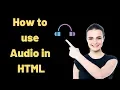How to use tag in html