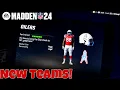 Every Relocation Team and Uniform in Madden 24