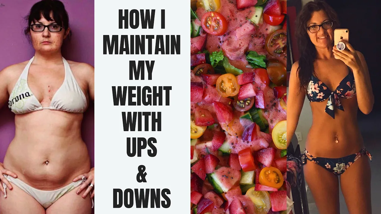 HOW I MAINTAIN MY WEIGHT WITH UPS & DOWNS    RAW FOOD VEGAN PLANT BASED DIET
