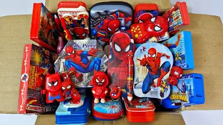 Ultimate SPIDERMAN Stationery❤️Pen, Sharpener, Geometry, PencilBox, Piggybank, Lunchbox, Coloringkit