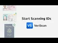 Start Scanning IDs with VeriScan