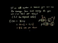 Probability lesson 5 - Expected value