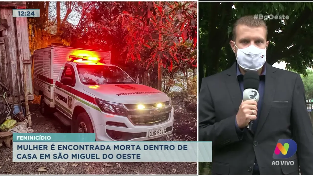Feminicídio: mulher é encontrada morta dentro de casa em São Miguel do Oeste