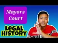 Mayors court Charter of 1726 Legal Constitutional History