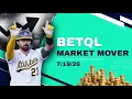 An Athletics SHOCKER Today s Best Plus-Money Play BetQL Market Mover