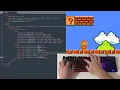 ASMR Programming - Mario Game Coding No Talking
