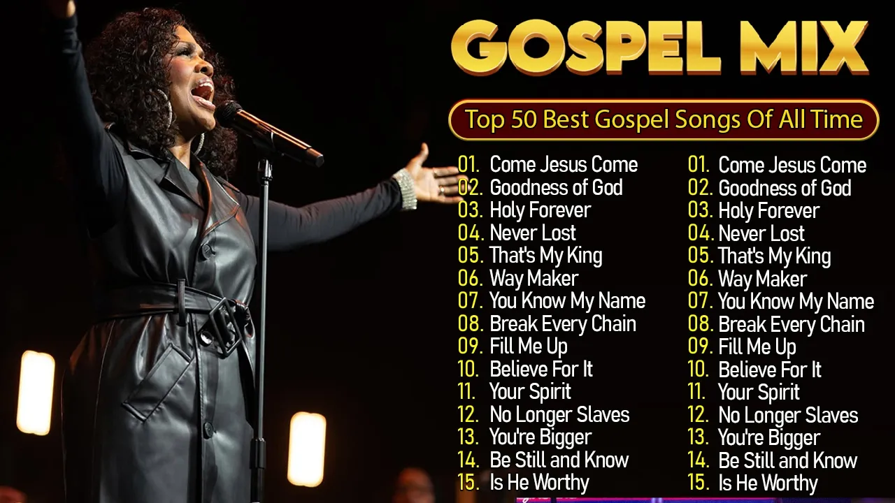 ComeJesus Come - Goodness of God | Powerful Black Gospel Songs by CeCe Winans, Tasha Cobbs, Sinach