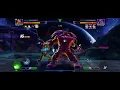 MCoC Shocker vs Onslaught on node 43 hazard shift - incinerate and shock aggression prowess