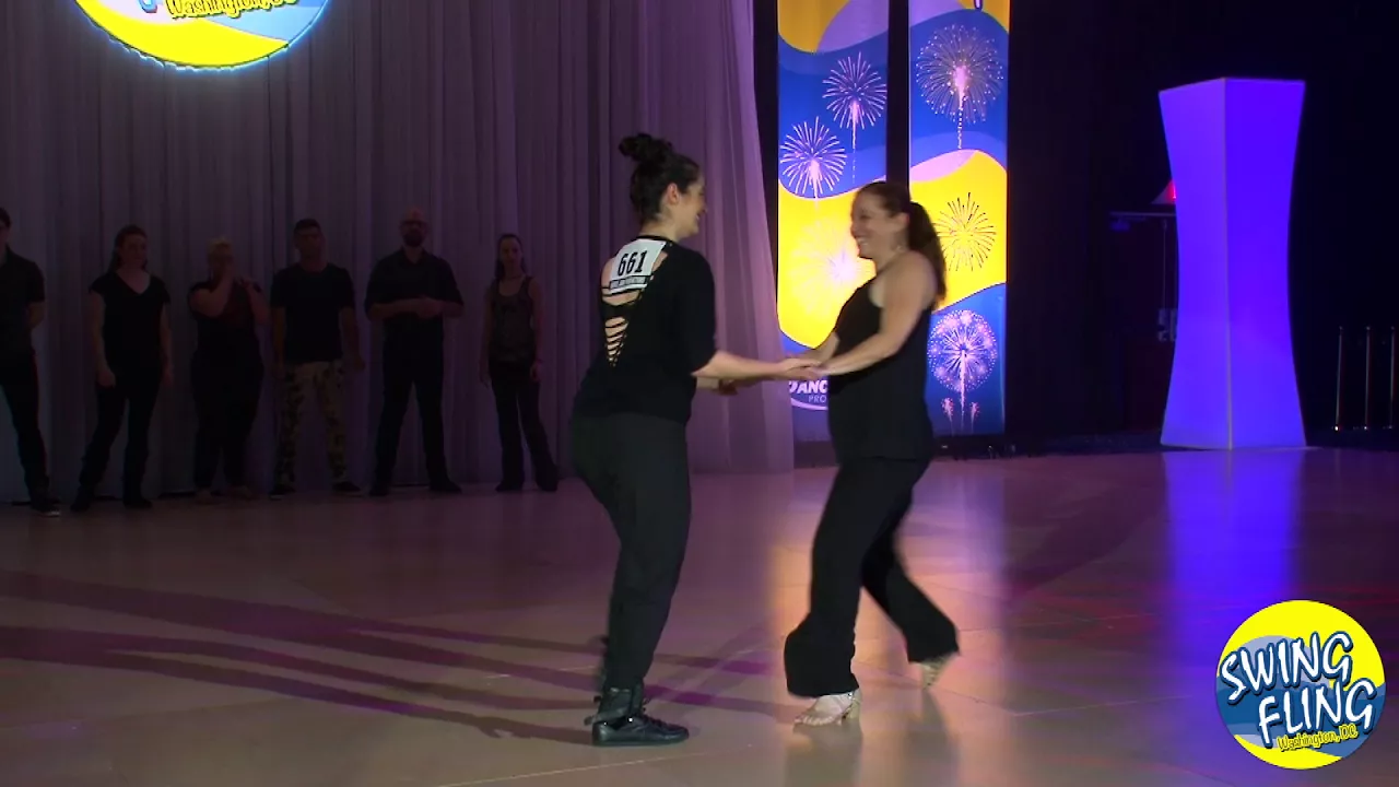 Swing Fling 2017 Advanced Strictly Swing Katia Grigoriants & Mané Rebelo Plaut