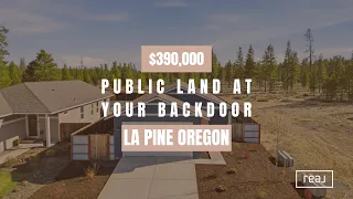 Living in La Pine Oregon Small Town Life BLM Access a Home You Have to See