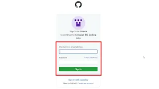 GitHub in MindTap - Authorize GitHub to Access Coding Labs