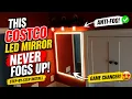 This Costco LED Mirror NEVER Fogs Up How To Install Step-by-Step
