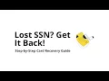 How to Replace a Lost Social Security Card Step-by-Step