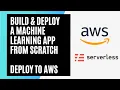 Deploy a Deep Learning model on AWS Lambda using Serverless framework