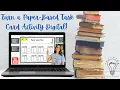 How to Turn an Activity with Task Cards into a Digital Game