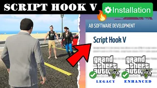 How to Install Script Hook V in GTA V Enhanced Legacy NEW GTA 5 ScriptHookV