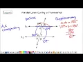 Parallel Lines cut by a transversal solving