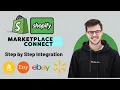 Shopify Marketplace Connect - Integrate Shopify Store with Amazon eBay Walmart Etsy