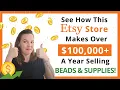 This COOL 100k Etsy Shop Sells Beads Supplies Etsy Tips Easy Etsy Shop Ideas Etsy Seller Tips