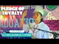 Pledge of Loyalty led by Althea Marie M Lapore