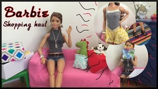Barbie Sparkle Girlz Haul Barbie Try On Haul Barbie Stop Motion 