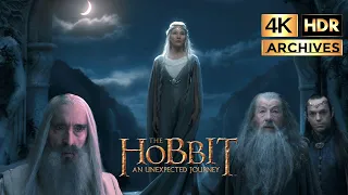 an unexpected journey 4k hdr the white council in rivendell 2012