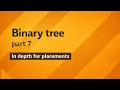 Binary Tree Problems Same Tree - LeetCode 100 Explained Lecture 7