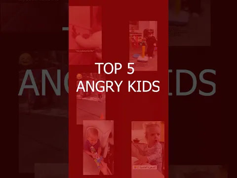 Top 5 angry kids #baby #shorts #viral