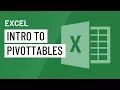 Excel Intro to PivotTables