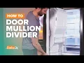 How to replace Flipper Door Mullion Divider part W10806457 on your Whirlpool Maytag Refrigerator