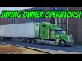 HIRING OWNER OPERATORS TRC Freight Trucking Jobs