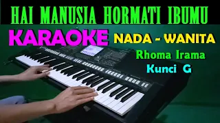 Download KERAMAT - Rhoma Irama KARAOKE Nada Wanita, HD MP3